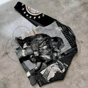 เสื้อแจ็กเก็ตทีมกีฬาเสื้อแจ็กเก็ตแบบปักลาย3D ดีไซน์ใหม่มีตัวอักษรสำหรับผู้ชายดีไซน์ใหม่2024 2025 - Product Image 3