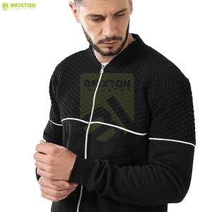 Chaqueta Bomber para Hombre con Cuello Alto, Impermeable, con Logotipo Personalizado, Cierre Completo, Resistente al Viento, Precio Bajo - Product Image 4