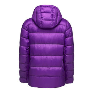 Venta al por mayor ultra ligero resistente al agua empacable bomber abrigo hinchado casual con capucha de invierno chaqueta acolchada abrigo de nieve - Product Image 6