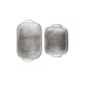 Plateau de service de Snacks et Souse avec centre de Table en aluminium nickelé à plusieurs compartiments plateau de service en aluminium - Product Image 5