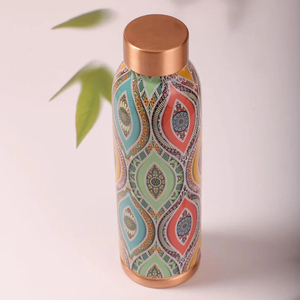 <b>Metal</b> Crafts Copper Drinking <b>Water</b> <b>Bottle</b> 100% Purity Copper Beer <b>Bottle</b> and Storage <b>Bottles</b> - Product Image 5