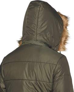 Femmes nouvelle mode décontracté hiver doudoune haute qualité imperméable Denim tissu respirant fermeture à glissière grande taille bulle - Product Image 4