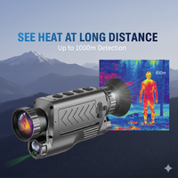 Monoculaire thermique 384x288, vision nocturne, longue portée 1000m, 35mm, infrarouge numérique, CASEEDA MV3, 50Hz, portable, pour la chasse