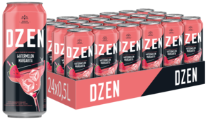 Margarita de Sandía Dzen, Bebida Larga Dulce y Afrutada, Baja en Alcohol, 7%, Lata (Enlatada) 500ml - Product Image 3