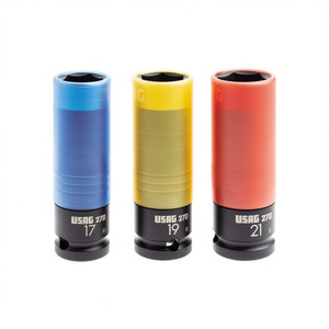 Usag Reinforced for Teflon Protected Machine <b>Socket</b> Wrenches for Alloy Wheels - Product Image 2