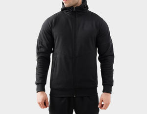 Survêtement imprimé coupe-vent d'hiver à capuche, style streetwear, avec panneaux cousus, vente chaude, 100% polyester - Product Image 6