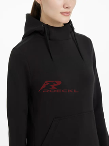 Sudadera con capucha para montar a caballo de alta calidad para mujer, venta al por mayor, cálida, transpirable, que absorbe la humedad, diseño ligero, competición ecuestre - Product Image 4