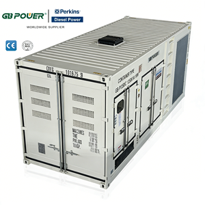 Générateur diesel conteneurisé 1250 kVA à moteur Perkins, <span class=keywords><strong>alternateur</strong></span> triphasé 4 fils, système ATS, à louer - Product Image 5