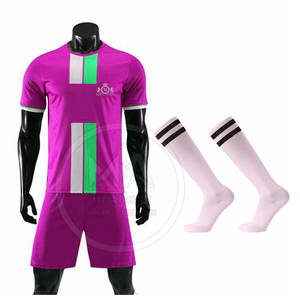 ชุดฟุตบอลชุดเครื่องแบบทีมฟุตบอลชุดฟุตบอลขนาดใหญ่วัสดุทนทาน - Product Image 1
