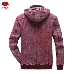 Veste en jean personnalisée Ryan Pro Gear pour hommes, tissu confortable et respirant avec logo personnalisé, conception ODM - Product Image 5