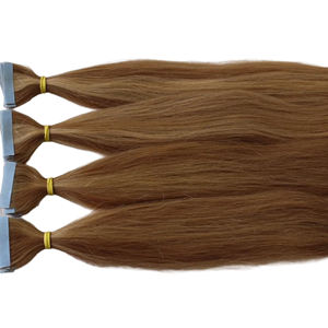 Haute Qualité 100% Extensions De Cheveux Humains Pleine Couleur Cuticule Aligné Ruban Machine Double Trame Vague Naturelle Italien Curl Gratuit - Product Image 6