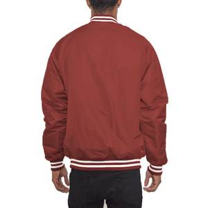 Chaqueta Bomber Varsity de Hombre, Premium, Clásica, con Cuello Alto, Capucha, Cierre de Cremallera, Logotipo, Estilo Béisbol, Cortavientos - Product Image 3