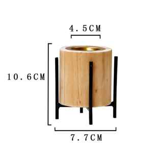 Brûleur d'encens en bois arabe écologique artisanal, support trépied pour l'encens Bakhoor, pour la décoration raffinée de l'aromathérapie religieuse du Ramadan - Product Image 5