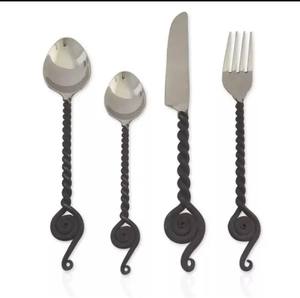 Best Selling Disposable Stainless Steel <b>Cutlery</b> <b>Set</b> Sustainable and for Business Gifts Factory Wholesale - Product Image 6