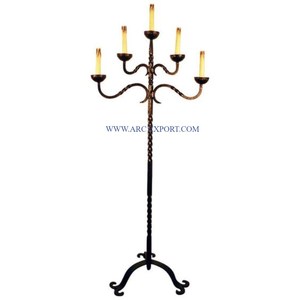 Candelabro de Metal para decoración de mesa de hierro, para el hogar y la boda candelabro, la mejor venta, candelabro clásico para interiores, iluminación de la más alta calidad - Product Image 3