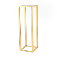 Soportes de flores para eventos de boda, columna para centros de mesa de Metal de alta calidad, soportes de flores de hierro para decoración de boda