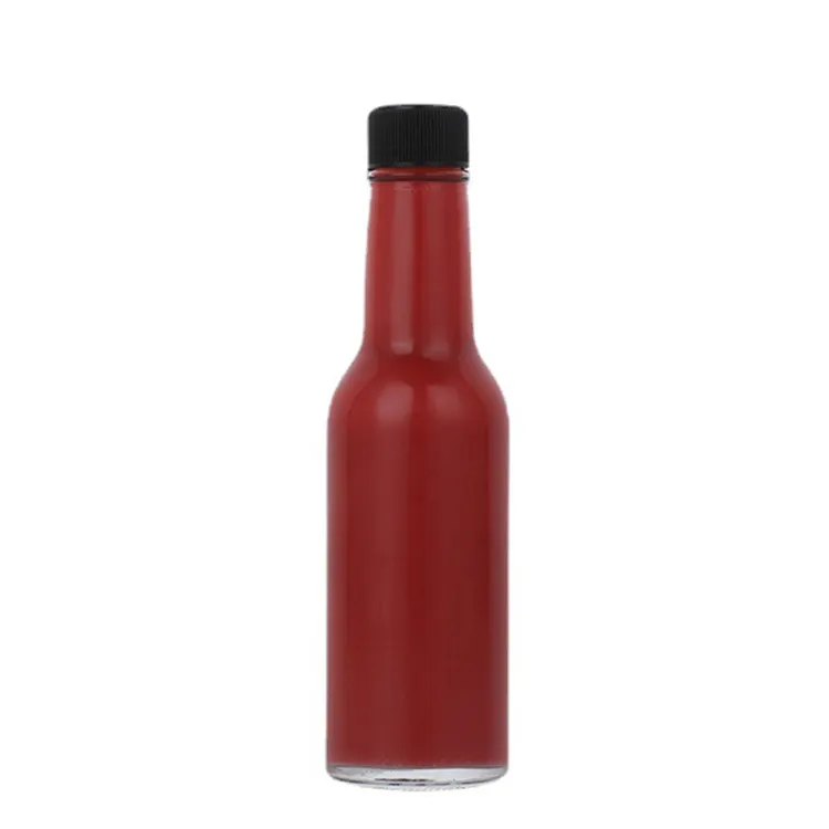 150 ml 250 ml leere ketchup 5 oz heiße soße glasflasche