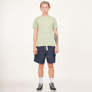 2024 nuevo diseño Casual camisetas para hombres y mujeres básico Heather pistacho verde Jersey tela hecha en Tailandia - Product Image 4