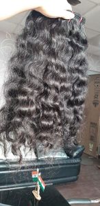 Paquets de cheveux indiens bouclés naturels avec volume Cheveux bruts du temple Extensions de cheveux humains non traités à double tirage avec boucles douces - Product Image 3