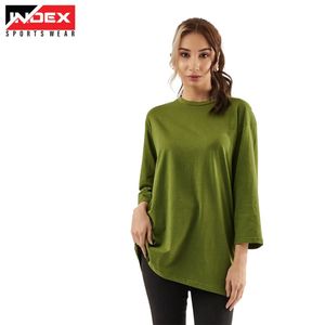 T-shirt tendance pour filles, tenue d'été, t-shirt décontracté pour femmes, tissu en coton doux - Product Image 2