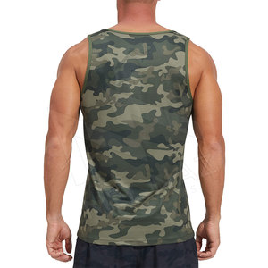 Venta al por mayor de malla transpirable Fitness Tank Top Custom Men Tank Tops Loose Fit Sports Men Tank Top - Product Image 3
