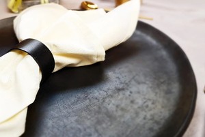 Napkin Rings, Napkin Holders, <b>Copper</b> <b>Table</b> Setting, Housewarming Gift - Product Image 3