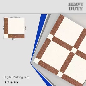 Suelo de estacionamiento digital de porcelana resistente del fabricante 40x40cm 400x400mm Cerámica para exteriores 16x16 pulgadas Azulejos mate esmaltados - Product Image 3