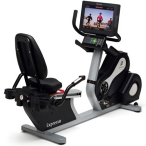 Remanufactured Expresso Fitness Recumbent <b>Exercise</b> <b>Bike</b> with Belt Drive for Indoor Cycling Workouts - Product Image 2