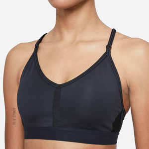 Sujetador deportivo de gimnasio para mujer XL con cierre frontal y cremallera de secado rápido de alta calidad, ropa deportiva ligera sin costuras, MOQ bajo más vendido - Product Image 3