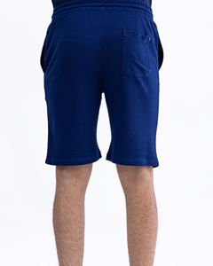 Pantalones cortos de entrenamiento deportivo informales de secado rápido azul marino para hombre de buena calidad, tela que absorbe la humedad para correr - Product Image 2