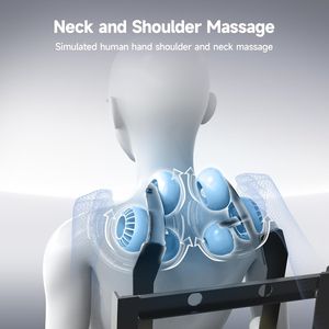 Fauteuil de massage complet, zéro gravité, shiatsu, fauteuil inclinable, rouleaux fixes, mode de chauffage du dos et des pieds, écran tactile - Product Image 5