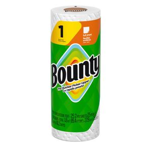 Best Price on Bounty Original Size 2-Ply <b>Paper</b> Towels White 8 Rolls | 20 Regulars Rolls Factory Sealed - Product Image 2