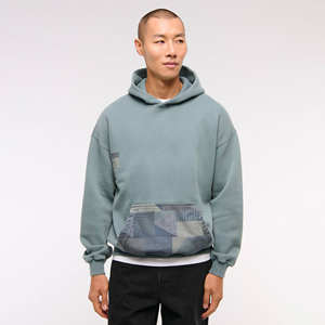 Pulls à capuche et sweatshirts à capuche personnalisés pour hommes en coton uni surdimensionné en vrac 100% coton teint uni 2025 derniers vêtements pour hommes - Product Image 1