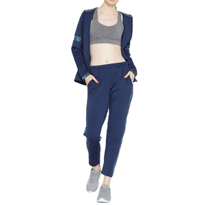 Nouveau survêtement élégant à logo personnalisé sweats à capuche à épaules tombantes et survêtement de jogging ensemble 2 pièces survêtements pour femmes - Product Image 2