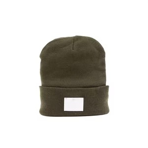 High Quality Custom Label Digital Breathable <b>Waterproof</b> Unisex Adults Adjustable <b>Beanie</b> Caps Durable Knitted Polyester/Cotton - Product Image 4