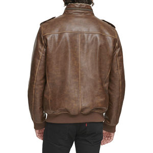 Wholesale Original Genuine <b>Leather</b> <b>Jacket</b> <b>for</b> <b>Men</b> Classic Sheepskin Fashionable <b>Leather</b> <b>Jacket</b> Biker Waterproof <b>Jacket</b> <b>for</b> <b>Men</b> - Product Image 2