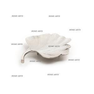 Plat à feuilles en aluminium à 3 compartiments Dernier design Plat à feuilles à dessert couleur or du fabricant en Inde - Product Image 6