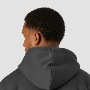 Sweat à capuche d'entraînement pour hommes pour l'hiver Capuche réglable pour les activités de plein air Vêtements décontractés Motif de créateur brodé - Product Image 5