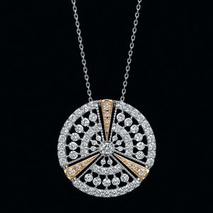 Premium Quality Pink Emerald Lab Grown Diamond 9ct Rose Gold Plated Pendant Cuban Link <b>Chain</b> Necklace Hip Hop <b>Iced</b> Gift Women - Product Image 3