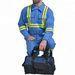Overol de Seguridad XL de Último Diseño, Alta Visibilidad, Mangas Largas, Corte Holgado, Algodón Resistente, Ignífugo, con Estampado por Sublimación - Product Image 6
