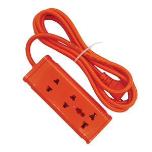 Prise d'extension électrique OMINSU 2500W 3E2500C 1 prise universelle + 2 prises à deux broches exportées du Viet Nam - Product Image 2