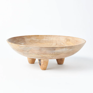 Bol de service en bois de mangue fait à la main, écologique, très vendu, pour salade, pâtes et usage décoratif, vaisselle, utilisation sur table à manger - Product Image 6