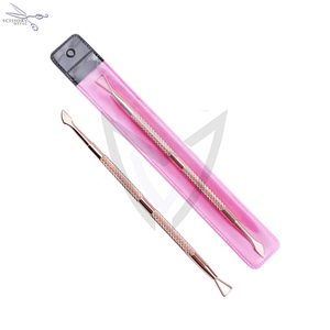 Gold Cuticle Pusher UV Gel <b>Polish</b> Cleaner Soak Off <b>Nail</b> Scraper Peeler Art Tools Flat <b>Nail</b> Pusher Soak Off Gel <b>Polish</b> <b>Remover</b> - Product Image 6