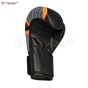 Nouveauté Gants d'entraînement de boxe professionnels Conception personnalisée Gants de boxe en cuir véritable Gants de boxe en cuir pas chers - Product Image 5