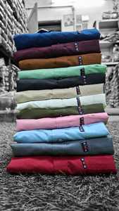 Neeta Creation Custom Logo Children's Button-Down Oxford Shirt Long-Sleeve Spring School Formal Dress 2-10 Years 100% Cotton - Product Image 5