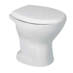 India penjual asli dipasang di lantai Dual Flush sistem putih keramik peralatan sanitasi lemari air Toilet kamar mandi WC