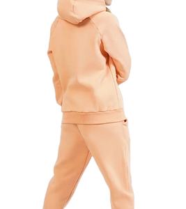 ชุดวอร์มผ้าฟลีซคุณภาพสูง ทรงหลวม สำหรับผู้หญิง ชุดออกกำลังกาย 2 ชิ้น สีพื้น เรียบหรู ระบายอากาศได้ดี รุ่นปี 2026 - Product Image 4