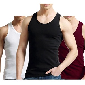 Mens <b>Singlet</b> Bodybuilding 100% Cotton Men Tank Top Fitness <b>Running</b> Breathable and Quick Dry Clothing Men Tanktop - Product Image 5