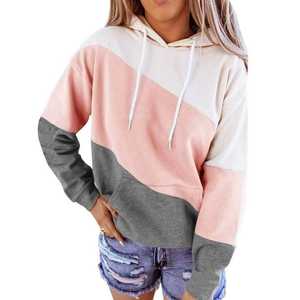 Custom <b>Women</b> <b>Long</b> Cotton Pullover <b>Sweatshirt</b> with Hood Winter Plus-Size Streetwear Outerwear <b>for</b> Autumn & Summer - Product Image 1