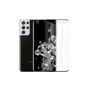 Protection d'écran Netzy Premium SAFA Super PET pour Samsung Galaxy S21 Ultra, ultra transparente et résistante aux rayures, anti-choc, TV - Product Image 1